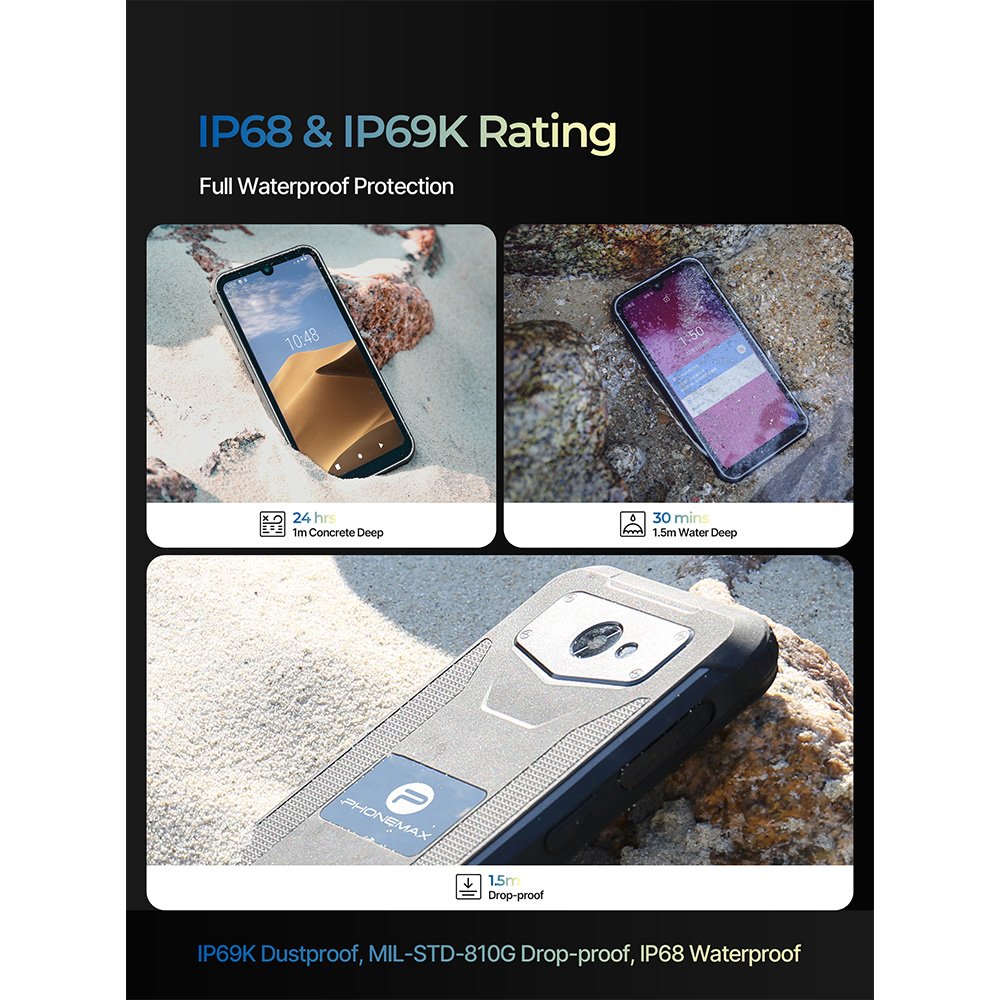 Outdoor Waterproof Android 3G/4G NFC Unlocked LTE CDMA Rugged Smartphone with Octa Core CPU Dustproof Mobile Phone OEM Cellphone